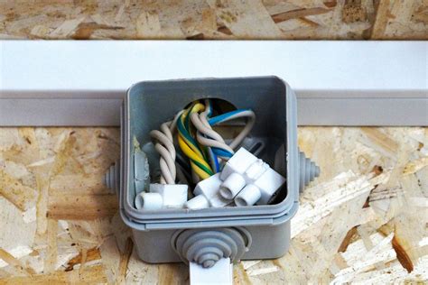 electric juntion box can't place structure here|plastic junction box installation.